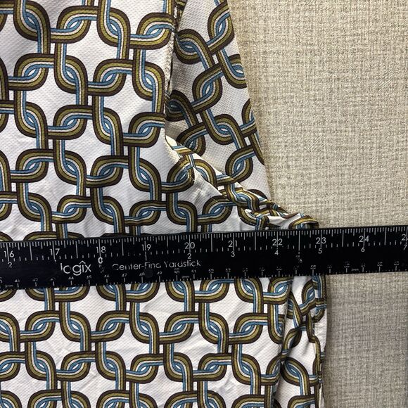 RRD by Roberto Ricci Designs Performance Button Up Men's Size 52 Geometric Chain - Picture 13 of 13